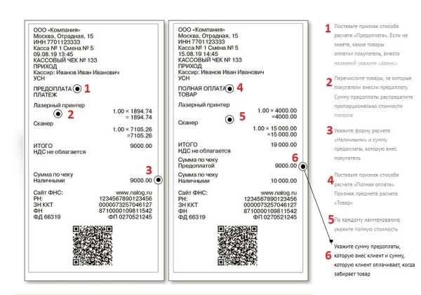 Чеки для отчетности в Москве