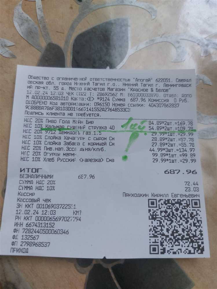 Купить кассовый чек в Нижнем Тагиле